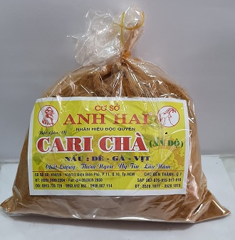 Bột Thơm Bột Gia vị Cà Ri Chà Ấn Độ Anh Hai gói  500g